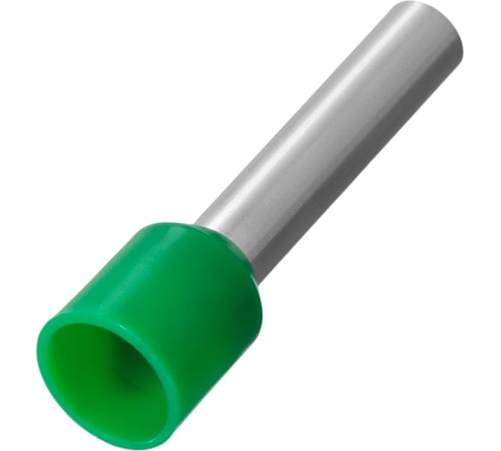 Наконечник-гильза TDM ELECTRIC Е6018 6мм2 с изолированным фланцем 100шт SQ0512-0005