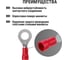 Кабельный наконечник НКИ 1,25-6 кольцо 0,5-1,5мм TDM ELECTRIC упаковка 100 штук SQ0502-0003 4