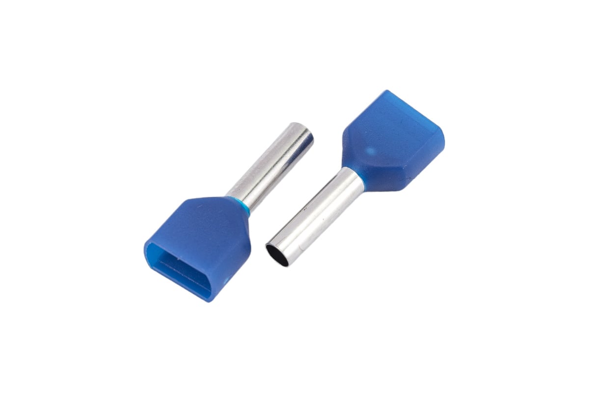 Штыревой втулочный изолированный наконечник TDM двойной НШвИ 2 2,5х12 ...