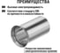 Кабельный наконечник штыревой втулочный неизолированный НШвН 35-16 TDM ELECTRIC упаковка 100 штук SQ0523-0011 4