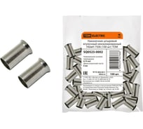 Штыревой втулочный неизолированный наконечник TDM ELECTRIC НШвН 7506 100 шт SQ0523-0002