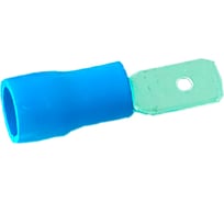 Разъем TDM ELECTRIC РпИп 2-5-0,8 плоский папа синий 100 шт SQ0504-0001