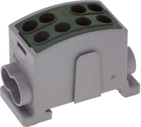 Клемма INPIN 4 подключения 2,5-25мм2 1000V 125А зеленая HL35/251P2WGR