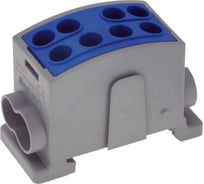 Клемма INPIN 4 подключения 2,5-25мм2 1000V 125А синяя HL35/251P2WBL