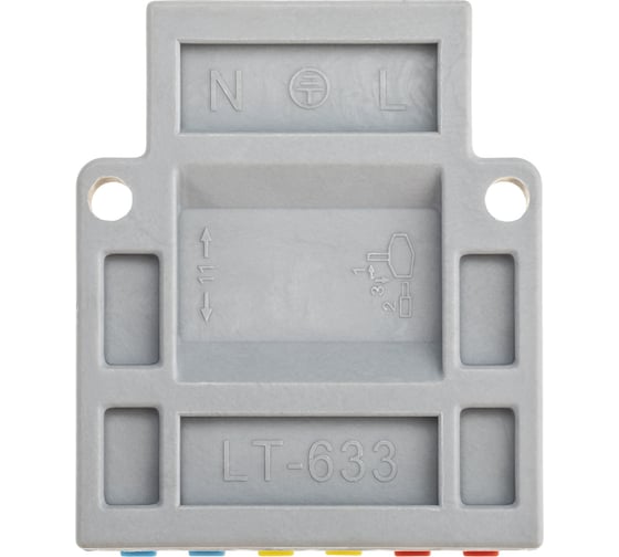 Разветвительная рычажковая клемма duwi CMK-536 PRO 3x6 0,08-4мм2 4шт 26662 8