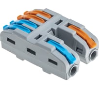 Разветвительная рычажковая клемма duwi CMK-524 PRO 2x4 0.08-4мм2 4шт 26660 4