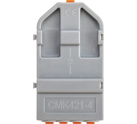 Разветвительная рычажковая клемма duwi CMK 421-4, 1х4, 0,08-4мм2 4шт 26666 6
