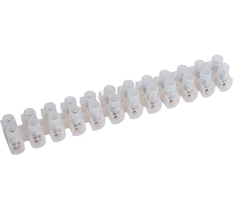 Клеммная колодка Navigator 12х6мм NTB-UPE-S12-10/WH 10 шт 71003