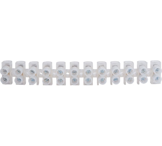 Клеммная колодка Navigator 12х6мм NTB-UPE-S12-10/WH 10 шт 71003