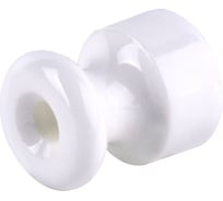 Изолятор без винта WERKEL ретро, белый, 100 шт a051318