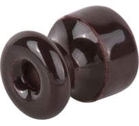 Изолятор без винта WERKEL ретро, коричневый, 100 шт. a051056