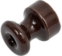 Изолятор без винта WERKEL ретро, коричневый, 50 шт. a051055