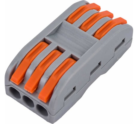 Клемма проходная КВТ СМК 222-2413 уп.25шт 87637