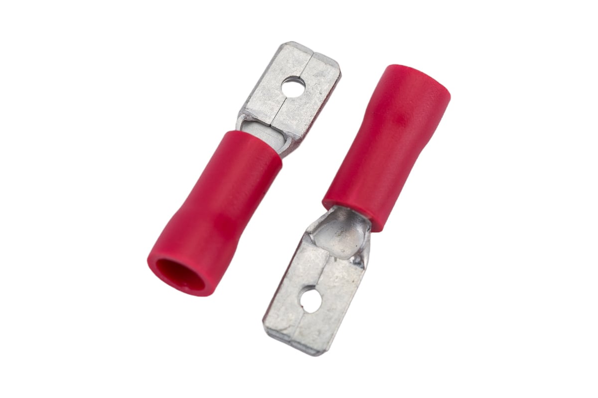 Плоский разъем КВТ РПИ-П 1,5-(4,8) 85158 - выгодная цена, отзывы ...