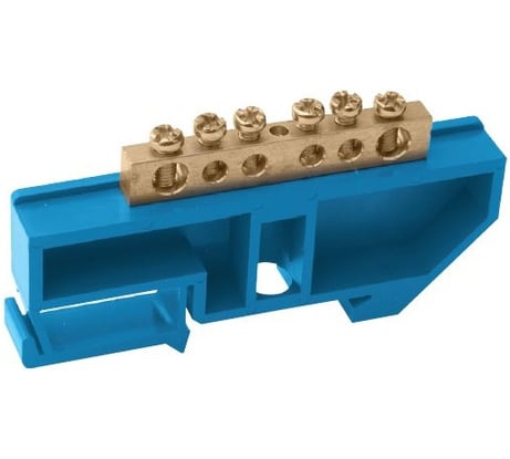 Нулевая шина Navigator на DIN-изоляторе 8х12-12 71161