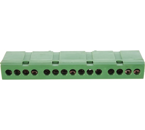 Нулевая шина Navigator на DIN-изоляторе в корпусе 6х9-12 71185 1