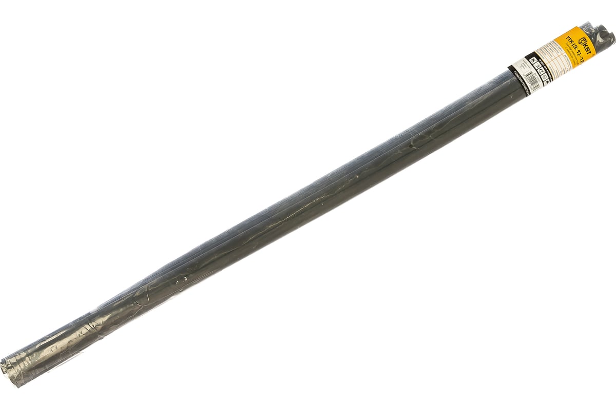 Трубка термоусадочная клеевая КВТ, ТТК-3:1-12/4 черная 59697 - выгодная ...