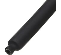 Термоусадочная клеевая трубка КВТ, ТТК-3:1-39/13 черная 59701