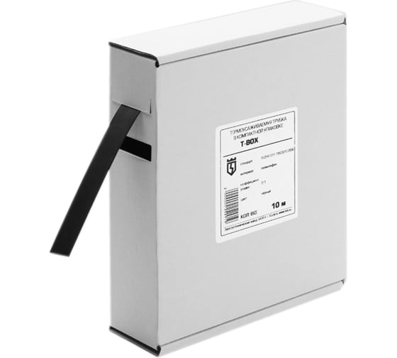 Трубка термоусадочная T-BOX 12/6 синий 10м КВТ 65624