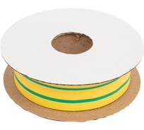 Трубка термоусадочная T-BOX 20/10 желто-зеленый 10м КВТ 65640