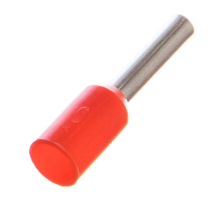 Штыревой втулочный изолированный наконечник НШВИ 1-8, 50шт ПЕРЕДОВИК 26664