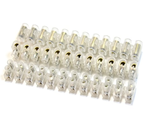 Клеммная колодка п/э 12х10мм 10шт ПЕРЕДОВИК 30009