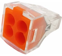 Строительно-монтажная клемма КБМ с пастой 4х2.5мм 10шт Blox ЭТ.120019