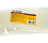 Термоусадочная трубка STEKKER HST-5025-100TR, длина 100 см., коэф. усадки 2:1, (10шт в упаковке), прозрачный, 49016