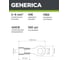 Наконечник GENERICA НКИ 5,5-8 кольцо 4-6мм (100шт/упак) UNL20-006-6-8-G 6