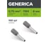 Наконечник ншви GENERICA 0.75-08 0.75мм2 из/фл(100шт/упак) UGN11-008-C075-100-G 4