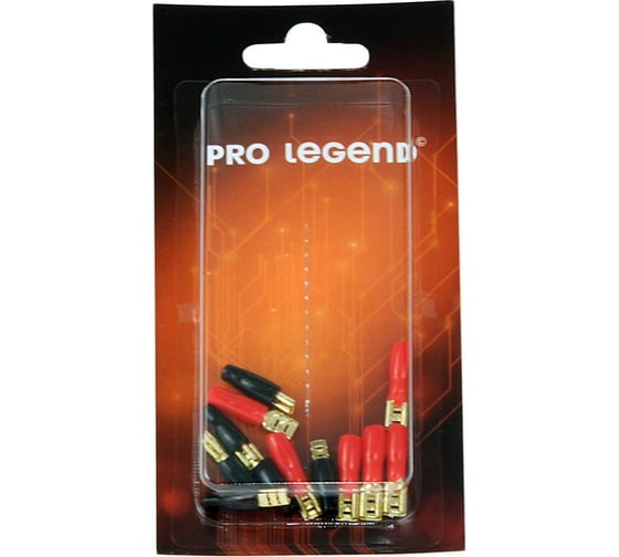Набор клемм для колонок Pro Legend (2.8мм+4.8мм) 12 штук PL9413