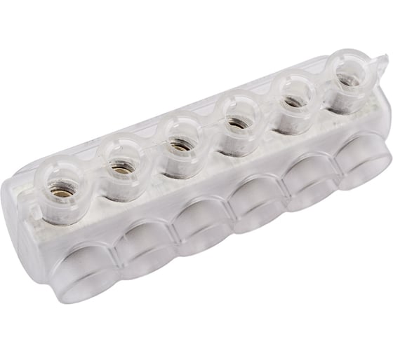 Клеммник КВТ 6-и контактный KE10.506 (AL 10-50/Cu 2.5-35) 88977