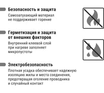 Термоусадочная трубка, клеевая ТТкНГ(3:1)-12,7/4,3-Ср TDM ELECTRIC SQ0548-1808