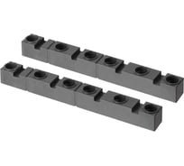 Плоский шинный изолятор TDM ELECTRIC ИШП 4П для шин 10 мм, длина 264 мм, межшинное расстояние 70 мм SQ0807-0024