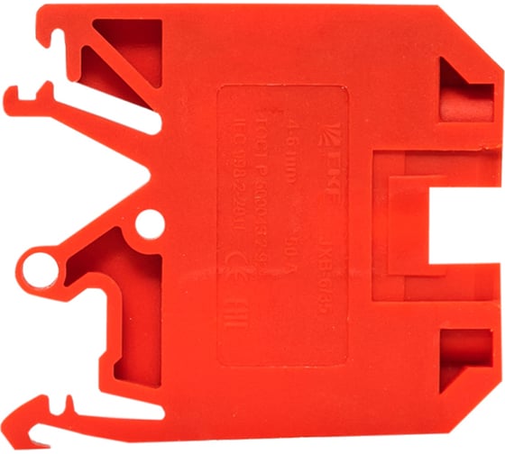 Клеммная колодка EKF jxb-6/35 красная (50шт.) proxima plc-jxb-6/35r