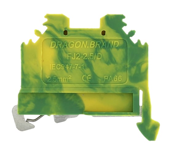 Клеммная пружинная колодка EKF jxb-s-6 41а земля (40шт.) proxima plc-jxb-s-6pe