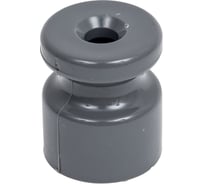 Универсальный пластиковый изолятор МЕЗОНИНЪ, цвет - серый (100шт/уп) GE30025-07