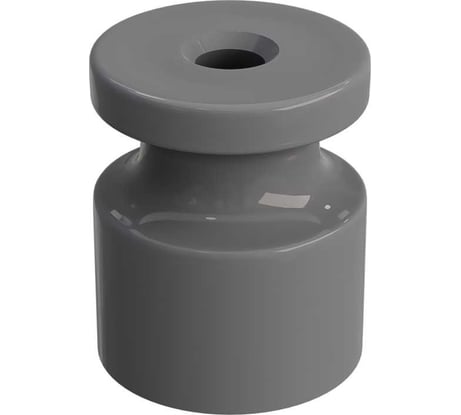 Универсальный пластиковый изолятор МЕЗОНИНЪ, цвет - серый (10шт/уп) GE30025-07-R10