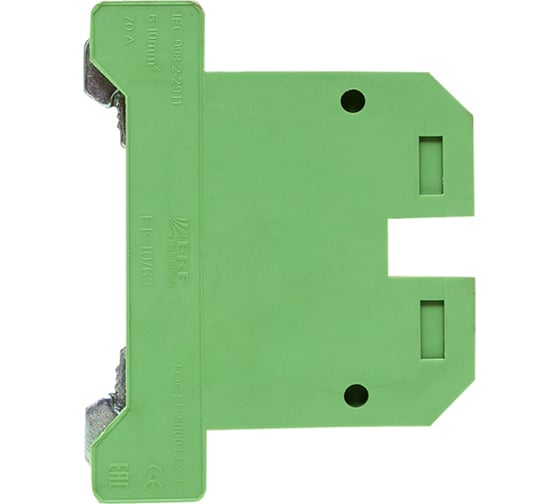 Клемма EKF винт ЕК- 10мм2 земля (40 шт.) plc-ek-10/63
