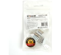 Монтажная 8-проводная клемма STEKKER с пастой для 1-жильного проводника ld2273-248 (5 штук в упаковке) 39950