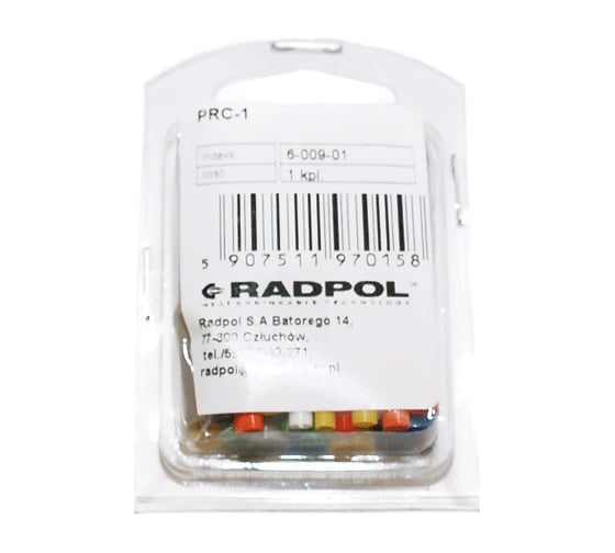 Набор термоусадочных трубок Radpol PRC-1 L=50мм 7653