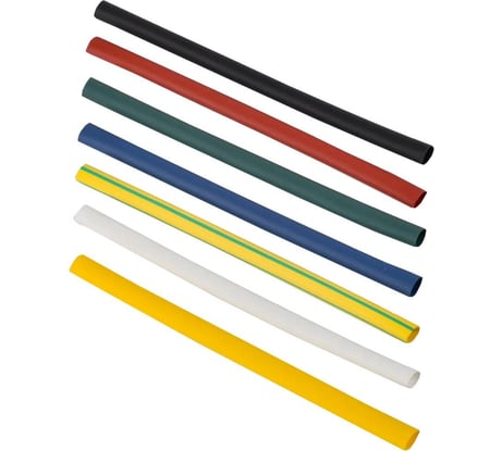 Набор ТТУ IEK нг-ls 4/2мм l=100мм 7 цветов 21шт/упак UDR10-004-002-021-S