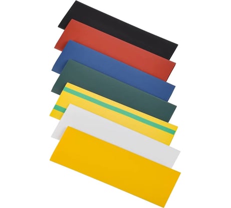 Набор ТТУ IEK нг-ls 20/10мм l=100мм 7 цветов 21шт/упак UDR10-020-010-021-S