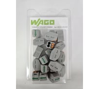 Соединительная клемма WAGO 2-х проводная 222-412 20 шт. 2530