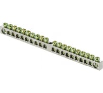 Нулевая шина ПЕРЕДОВИК PE 63.20 без изолятора латунь 35007