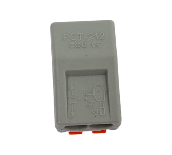 Строительно-монтажная клемма TOKOV ELECTRIC pct-212 с рычагом 2 отверстия (блист.10шт) TKE-PCT-212/BL10