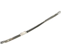 Термоусадочная трубка ПЕРЕДОВИК нг 16/8 черная, 25м упак 36106