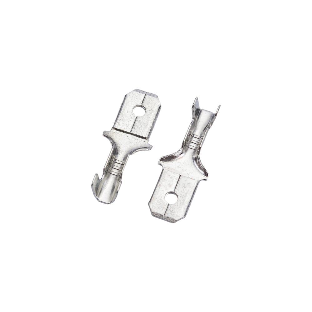 Плоский неизолированный луженый разъем КВТ РП-П(л) 2,5 - (6,3) 89247 ...