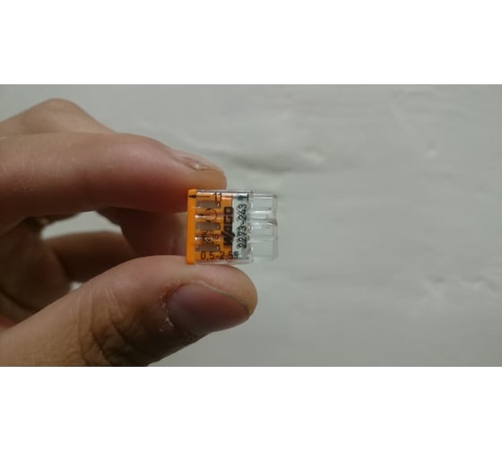 Клемма WAGO 2273-243 (с пастой) 100 шт. 2686 - выгодная цена, отзывы ...