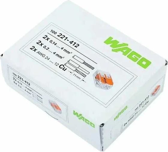 Клемма WAGO 100 шт. 2660